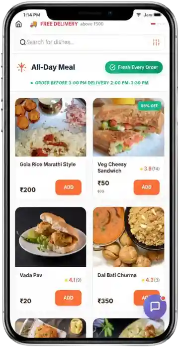 Ecommerce Selling Engine Menu